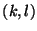 $(k,l)$