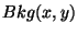$Bkg(x,y)$