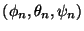 $(\phi_n, \theta_n, \psi_n)$