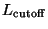 $L_{\rm {cutoff}}$