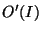 $\displaystyle O'(I)$