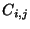 $C_{i,j}$