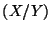 $(X/Y)$