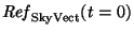 ${\it Ref}_{\rm SkyVect}(t=0)$
