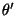 $\theta'$