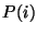 $P(i)$