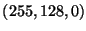 $(255,128,0)$