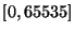 $[0, 65535]$